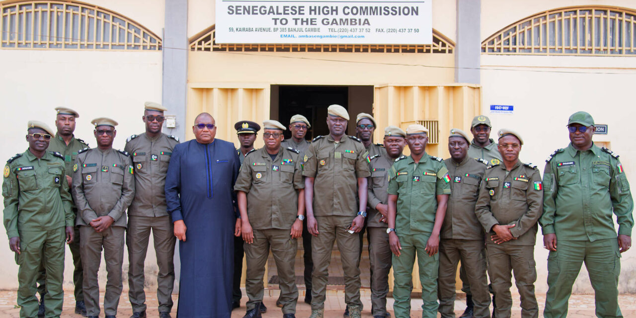 Visite de courtoisie à l’Ambassade du Sénégal à Banjul