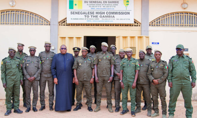 Visite de courtoisie à l’Ambassade du Sénégal à Banjul