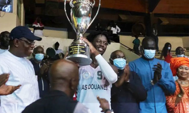 BASKET : VAINQUEUR DE LA COUPE DU SENEGAL 2021 HOMMES, L’AS Douanes remporte son 8e trophée national
