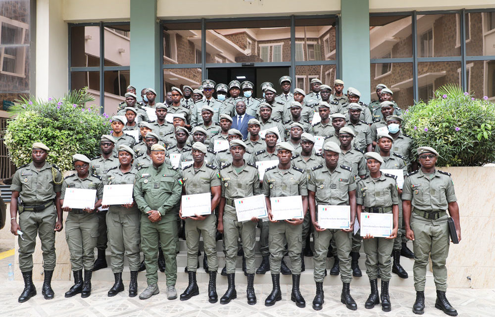 Remise de diplôme à la 39ème Promo des Sous-officiers et Contrôleurs