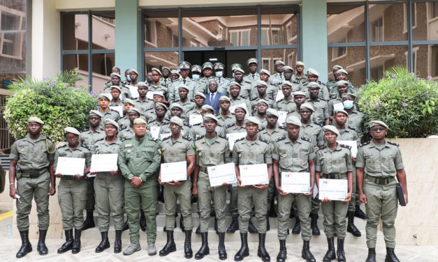 Remise de diplôme à la 39ème Promo des Sous-officiers et Contrôleurs