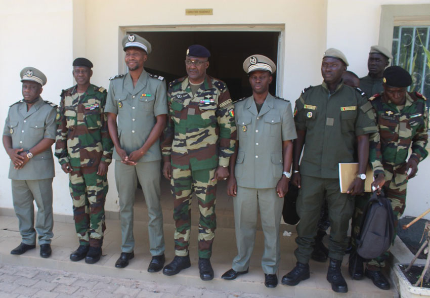 Inspection des forces militaires et paramilitaires : l’Inspection Générale des Forces Armées (IGFA) poursuit ses visites au sein des unités douanières