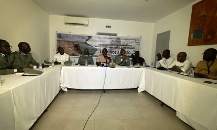 Cérémonie de mise en service du GAINDE à Rosso Extraits des discours du Directeur des Systèmes d’Information, Abdourahmane WADE et du Directeur régional Nord, le Colonel Ousmane KANE