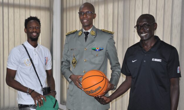 Sport : L’équipe basket de L’AS Douanes, championne du Sénégal, reçue en audience par le DG.