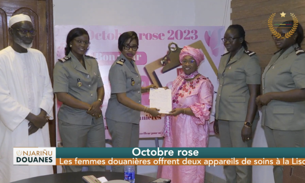 Octobre Rose : les femmes douanières offrent deux appareils d’imagerie et de soins à la Lisca