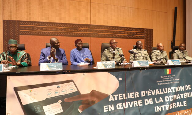 ATELIER D’ÉVALUATION DE LA DÉMATÉRIALISATION INTÉGRALE DISCOURS D’OUVERTURE DU DIRECTEUR GÉNÉRAL DES DOUANES