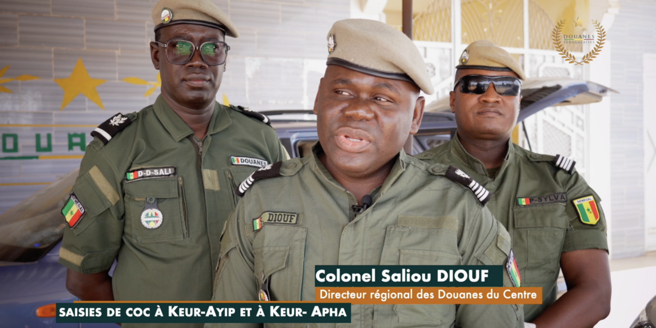 Saisies de coc à Keur Ayip et Keur Alpha