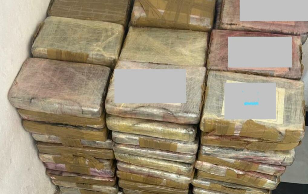 Saisie de 108,7 kg de cocaïne à Kalifourou