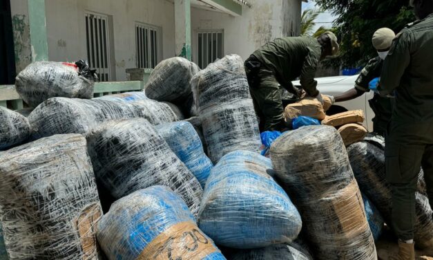 Lutte contre le trafic de drogues : 845 kg de chanvre indien saisis au large de Djifère