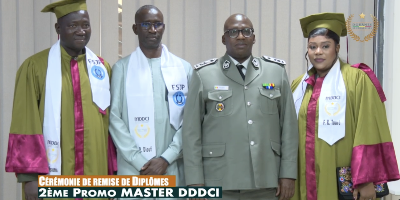 Cérémonie de remise de Diplômes : 2ème Promo Master DDDCI