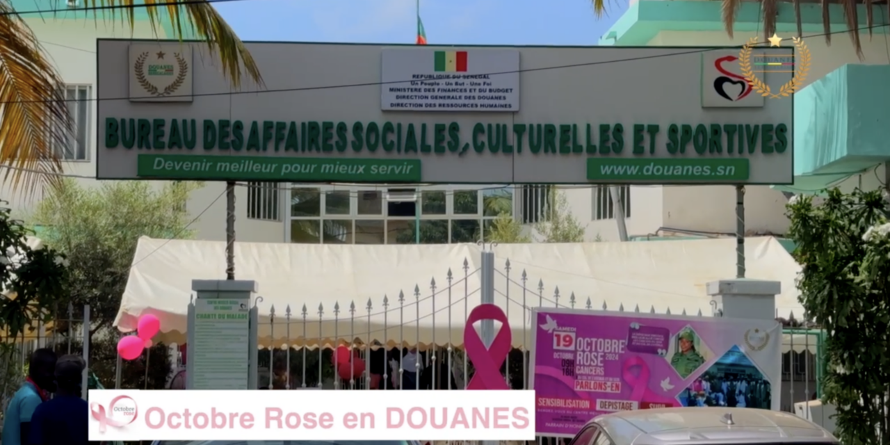 Octobre rose en DOUANES