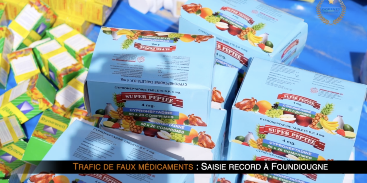 Trafic de faux médicaments : Saisie record à Foundiougne