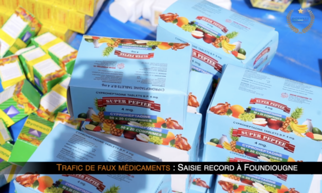 Trafic de faux médicaments : Saisie record à Foundiougne