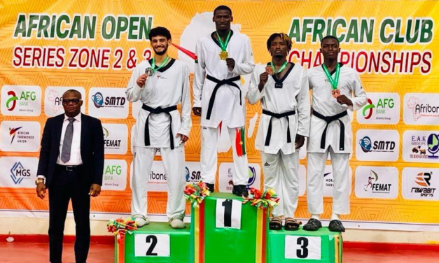 Sport – Open Série 2 de Taekwondo de Bamako: Abdoul Ahad Diouf de l’AS Douanes remporte la médaille d’or