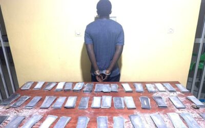 Des billets noirs d’une contrevaleur de plus de 3 milliards 580 millions saisis au centre du pays