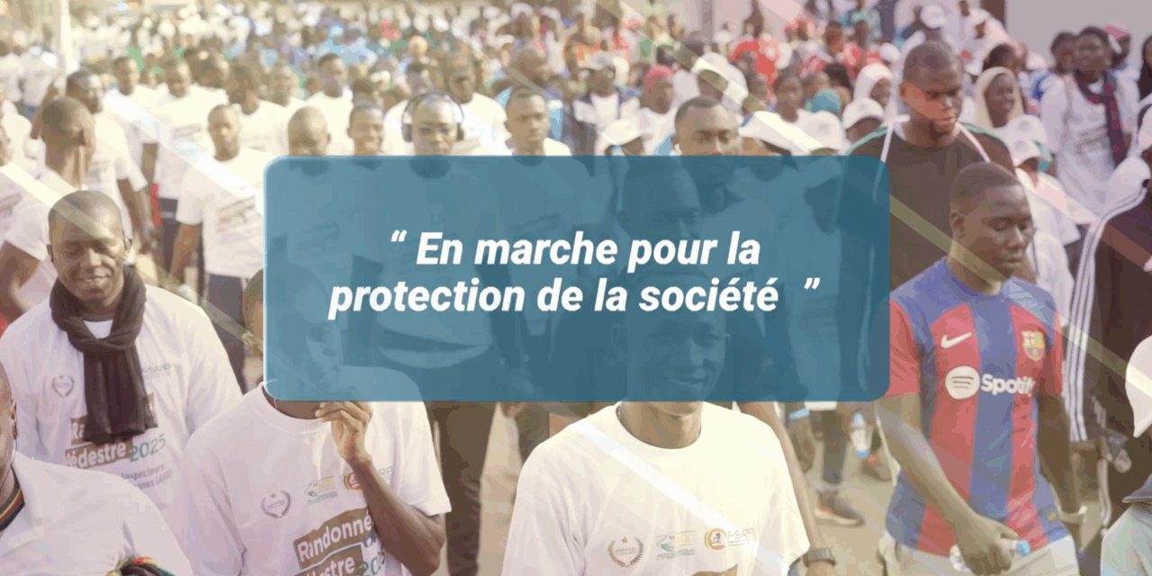 Grande Randonnée pédestre de l&rsquo;Amicale des Inspecteurs et Officiers des Douanes (AIOD) wolof