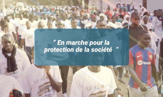 Grande Randonnée pédestre de l&rsquo;Amicale des Inspecteurs et Officiers des Douanes (AIOD) wolof