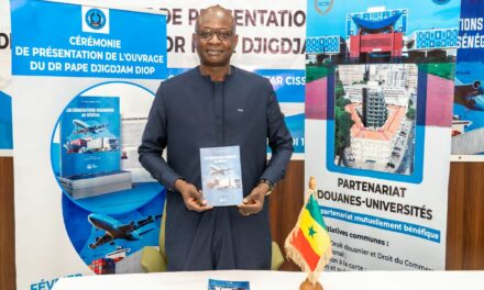 Productions scientifiques en douane : Le Dr Pape Djigdjam DIOP publie un nouvel ouvrage