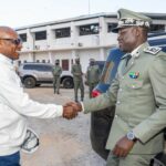 Préparatifs des JOJ 2026 : Le Directeur général des Douanes en visite sur le site du stade Iba Mar DIOP.