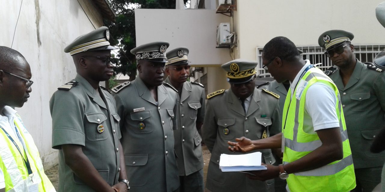 Installing the optical fibre : Senegal Customs’ General Director visits the port’s yards