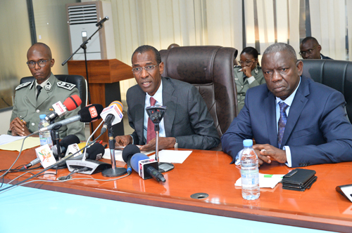 The handover ceremony in the Customs general Directorate