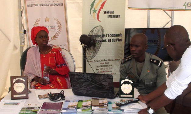 Stand Douane : 40ème anniversaire CEDEAO au Sénégal