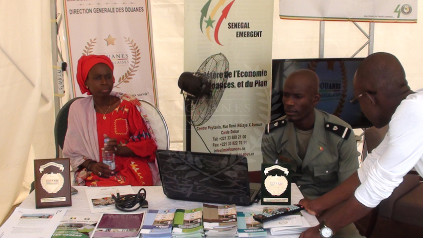 Stand Douane : 40ème anniversaire CEDEAO au Sénégal