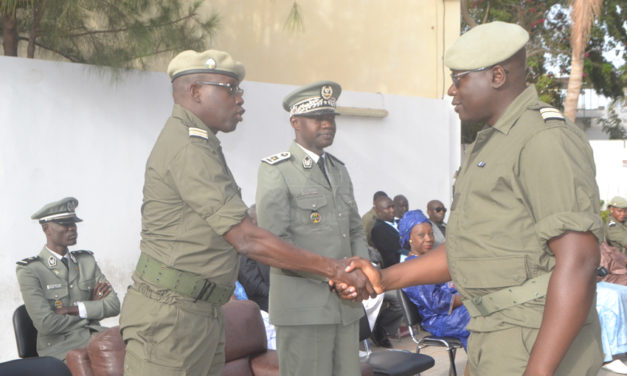 Passation de service à l’Ecole des Douanes, Cl Habib Ampa Florentin Dieng succède à Cl Simon Séne comme DF