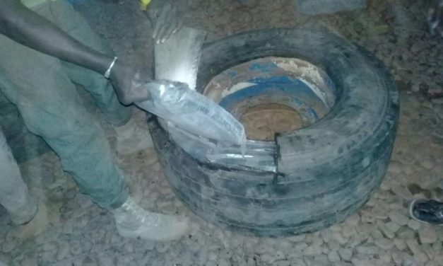Saisie par la Douane à Moussala de 120 kg de chanvre indien cachés dans des pneus de secours