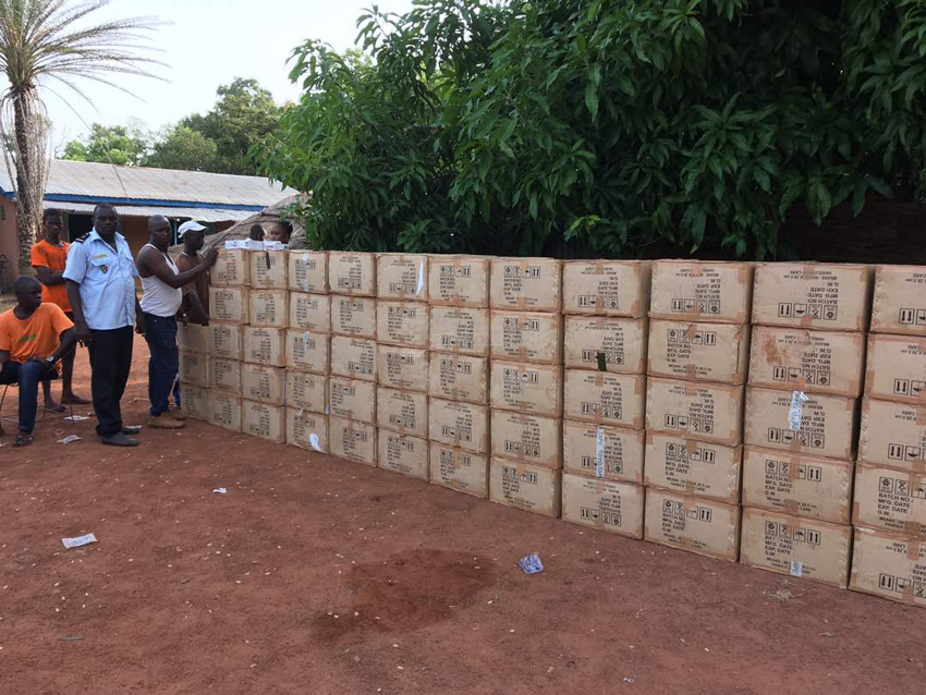 Saisie au poste des douanes de Kalifourou (frontière terrestre Sénégal – Guinee Conakry) d’un lot de produits pharmaceutiques