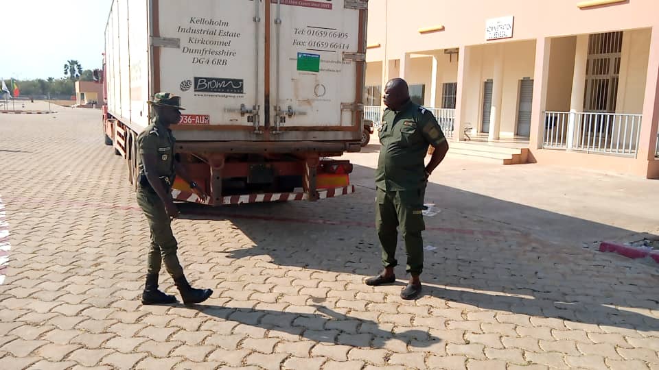 Mise en service du poste de contrôle juxtaposé de Boundou-Fourdou (frontière entre le Sénégal et la Guinée-Conakry)