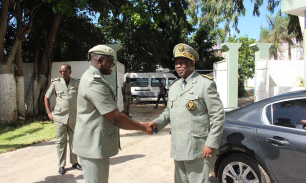 Visite du DG des Douanes M.Oumar Diallo à l’école des Douanes