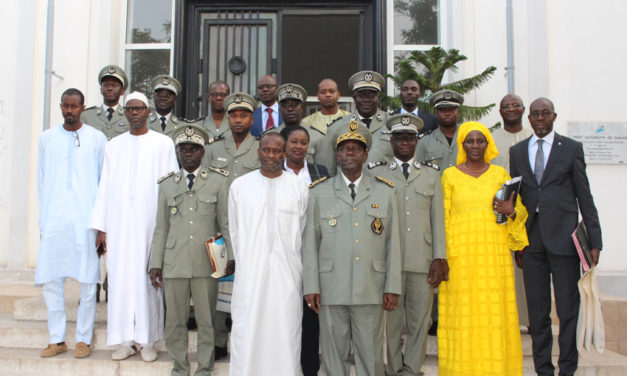 Visite du DG des Douanes, Oumar Diallo, à la direction générale du Port Autonome de Dakar (PAD)