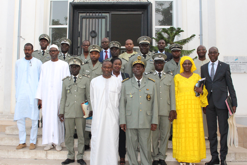 Visite du DG des Douanes, Oumar Diallo, à la direction générale du Port Autonome de Dakar (PAD)