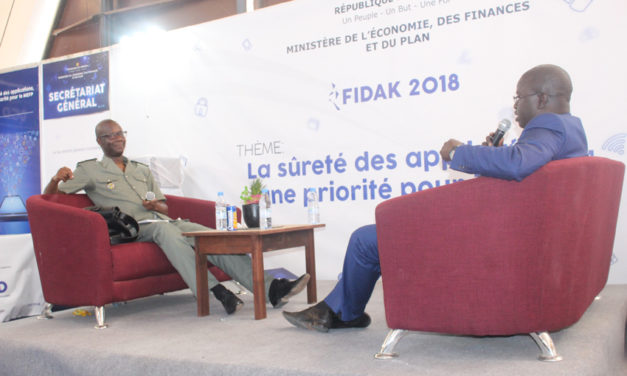 Panel de la Douane lors de la Foire Internationale de Dakar 2018