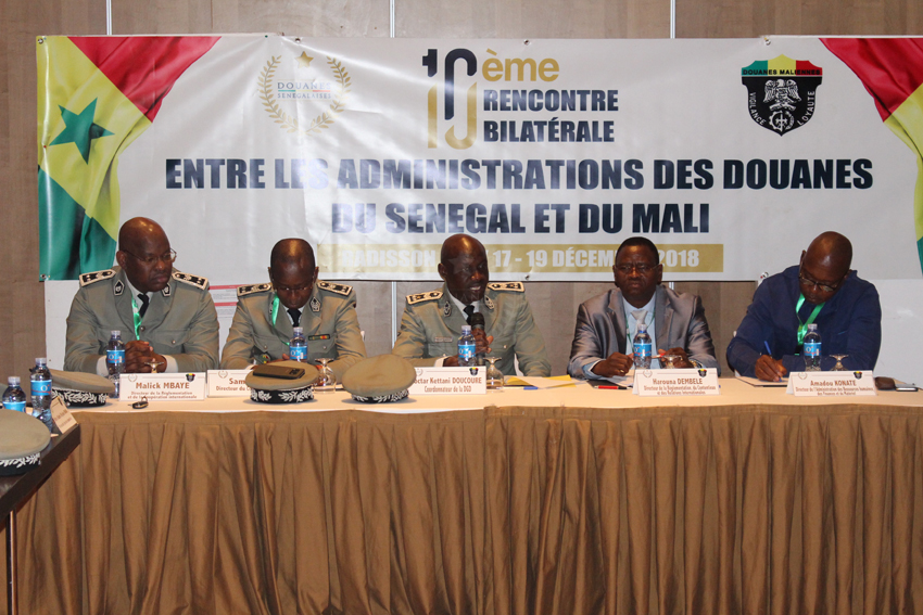 10ème Rencontre bilatérale entre les Administrations des Douanes du Sénégal et du Mali