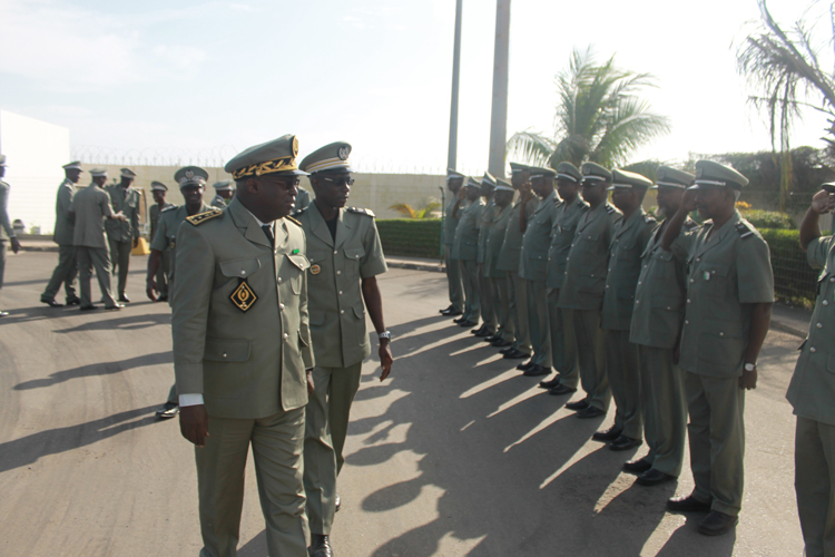 Visite du DG des Douanes Mr Pape Ousmane GUEYE au Port de Dakar