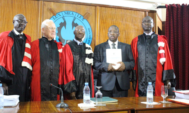 Soutenance de thèse de doctorat du Lt-colonel des Douanes Mbaye Ndiaye