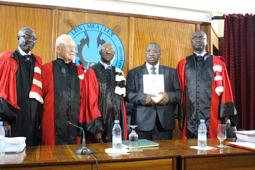 Soutenance de thèse de doctorat du Lt-colonel des Douanes Mbaye Ndiaye