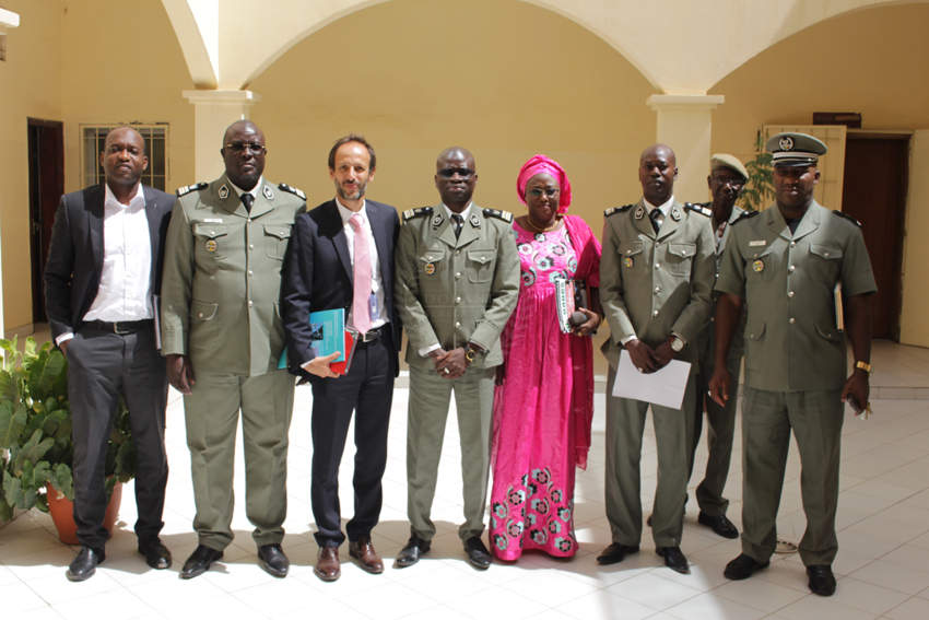 Le Directeur de Total Sénégal en visite au Bureau des Douanes de Dakar Pétroles