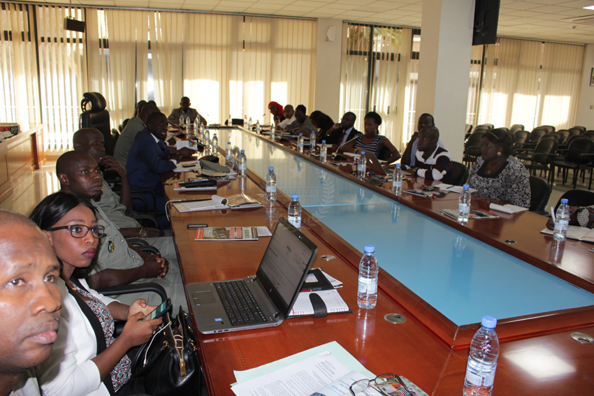 Meeting of the communications branches of the Ministry of Finance at the Customs headquarters
