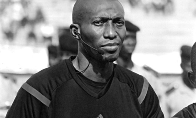 Le Colonel des Douanes Malang Diedhiou, arbitre central au tournoi de football des Jeux olympiques de Rio