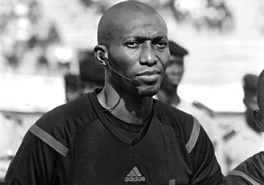 Le Colonel des Douanes Malang Diedhiou, arbitre central au tournoi de football des Jeux olympiques de Rio