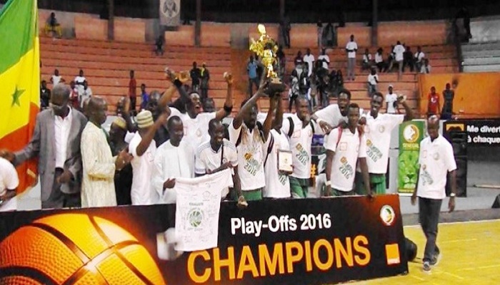 L’As Douanes championne du sénégal 2016 de basketball masculin