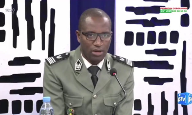 4 avril 2021 : Le Commandant Ciré Diallo invité sur la chaine ITV