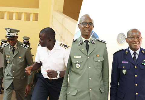 Cooperation and synergistic actions: The Customs General Director Abdourahmane DIEYE visits the headquarters of other Defense and Security Forces.