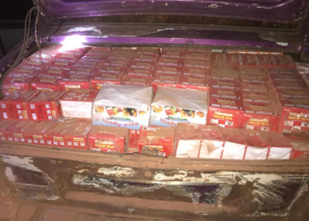 La Douane poursuit ses opérations « coup de poing » contre le trafic de faux médicaments : La Subdivision des Douanes de Kaffrine, région douanière du Centre, vient de faire une saisie de 1200 kg de faux médicaments