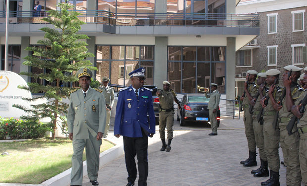 Visite du Haut Commandant de la Gendarmerie à la DGD