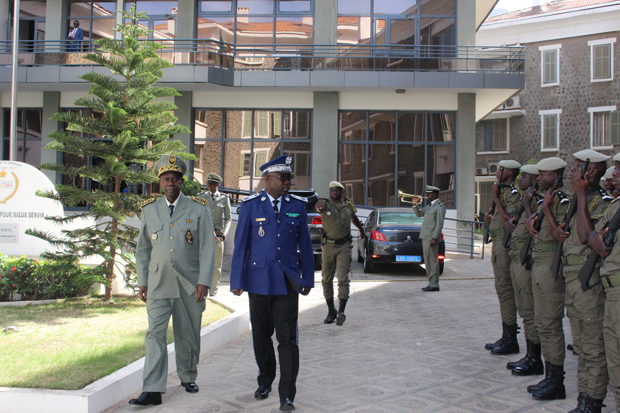 Visite du Haut Commandant de la Gendarmerie à la DGD