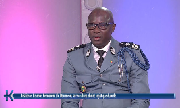 International customs’ Day: the Head of Communications and Public Relations, Lt-Colonel Alpha Touré DIALLO, in the KINKELIBA show on RTS.